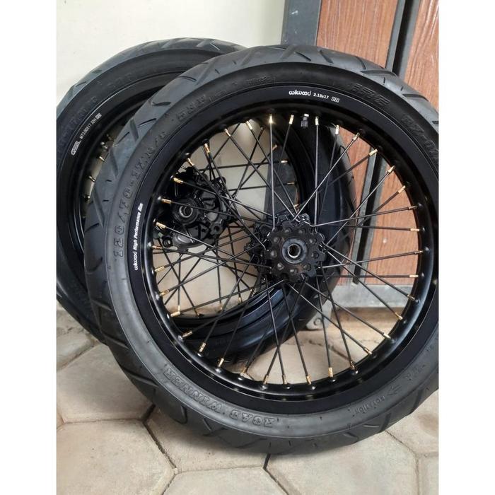 Supermoto Honda CRF 150L Honda Crf Pelg Pelek 215 300 Tinggal Pasang