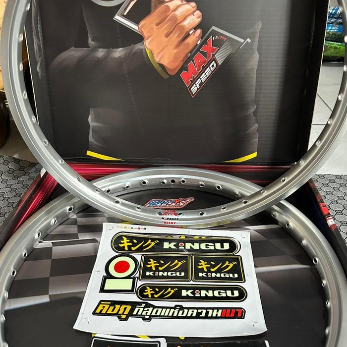 Velg kingu alloy 1.20 - 1.40 - 17 ( silver )