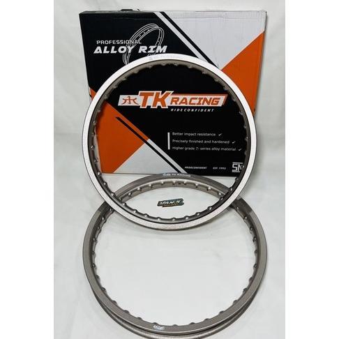 Velg Aloy TK kulit jeruk 18 x 160 TK RACING bronze coklat excel dan