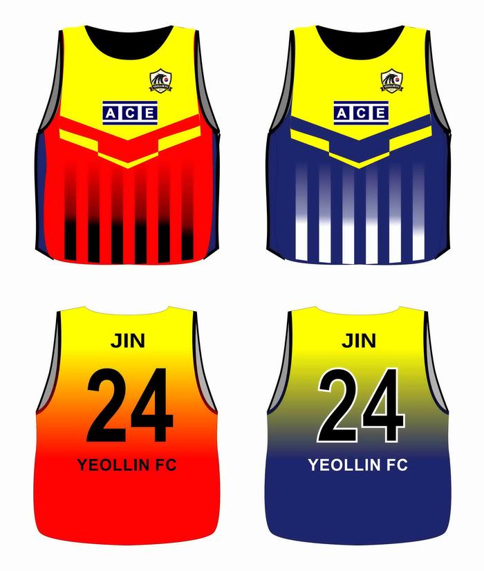 Rompi Futsal Custom Full Printing Logo dan Nomor Punggung Full Color