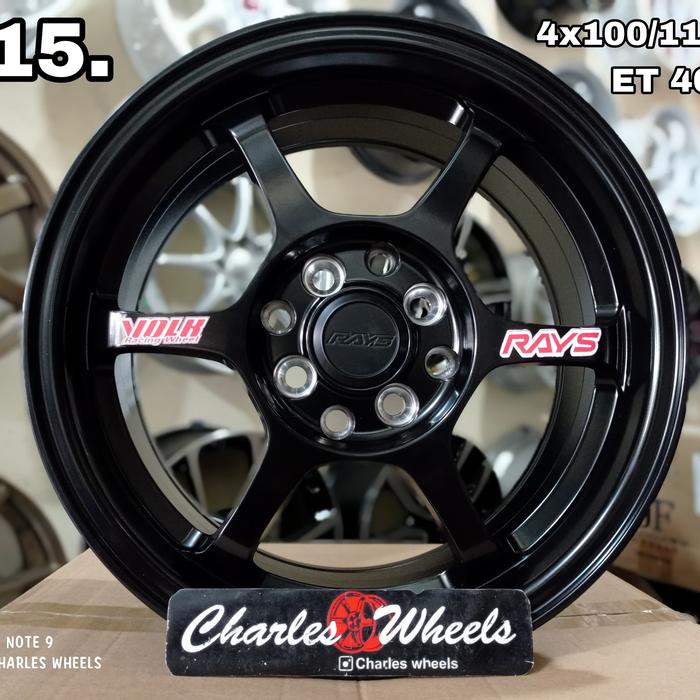 Velg Ssr Type - C Ring 15 Hitam