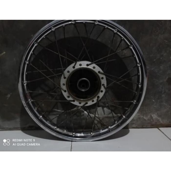 velg/pelek set depan belakang motor bebek honda supra karisma original