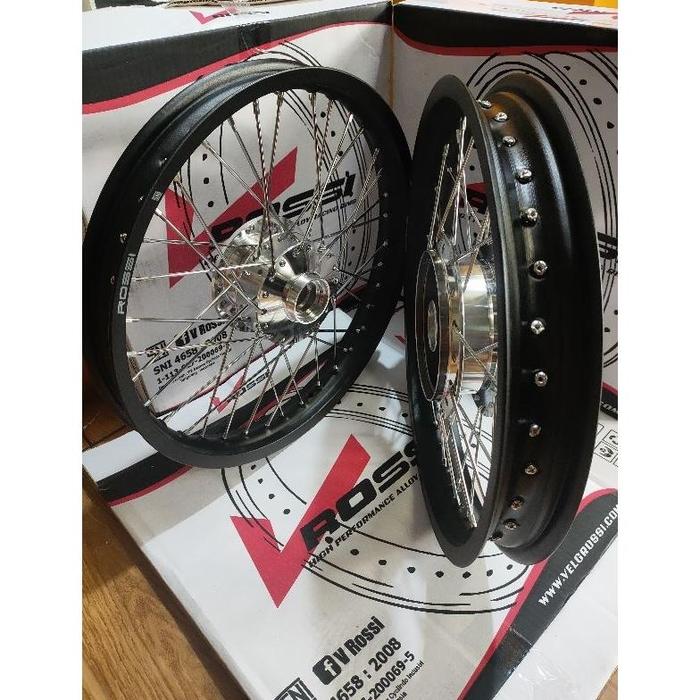 Paketan Velg Set tromol Jari Gl Max Megapro Primus Gl Pro - Tromol