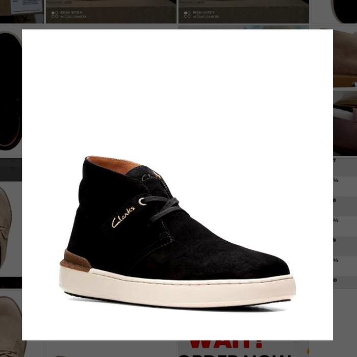 CLARKS COURTLITE DBT SUEDE