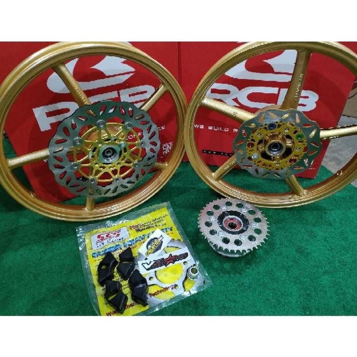 velg rcb pnp klx/dtracker & crf 150 & wr155 & megapro disc cakram psm