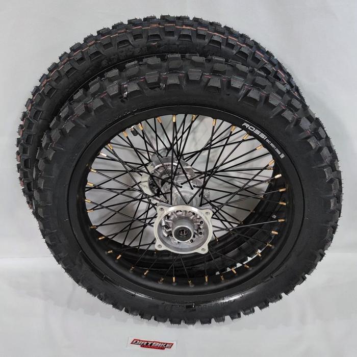 Velg SET KLX 18 21 Depan Belakang Lingkar SET + BAN Trail KLX 150 36H