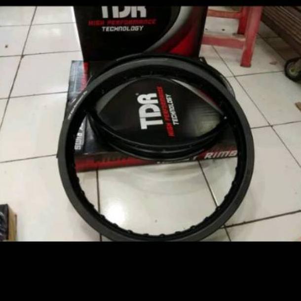 Velg tdr 185-17, 215-17 gold dan hitam - velg TDR 185 215 ring 17