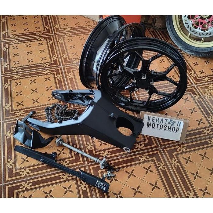 paket tapak lebar dan swing arm pnp nvl nva old vixion