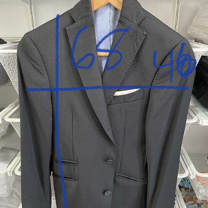 Blazer pria zara hitam