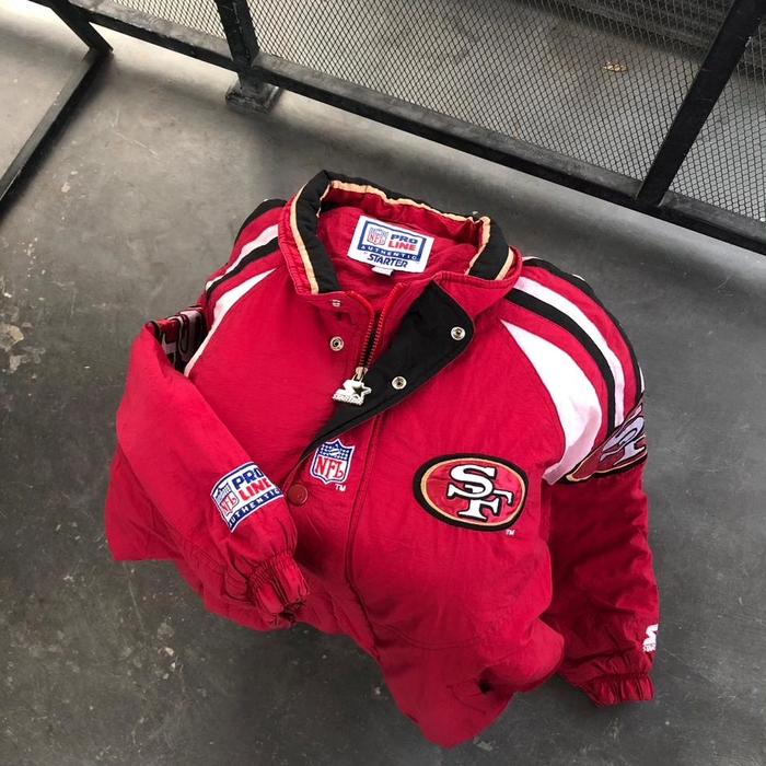 jaket starter nfl vintage original