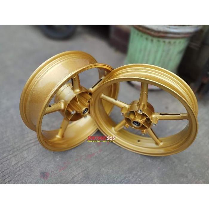 velg vrossi sanca R15 v3 gold mate velg lebar R15 v3 R15 V4 XSR155