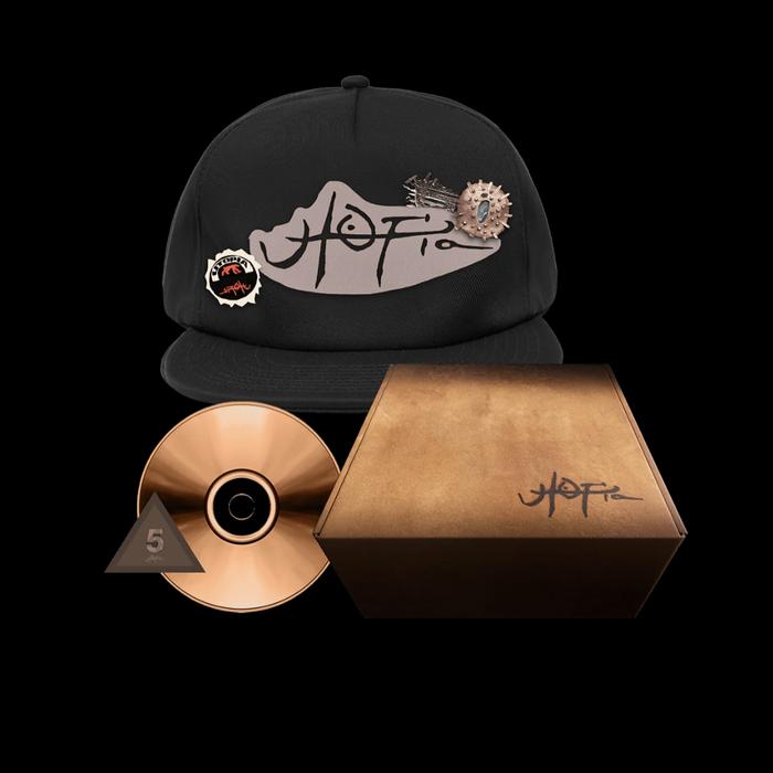 TRAVIS SCOTT CACTUS JACK UTOPIA TOPIA A5 PACK CD ALBUM CAP HAT TOPI