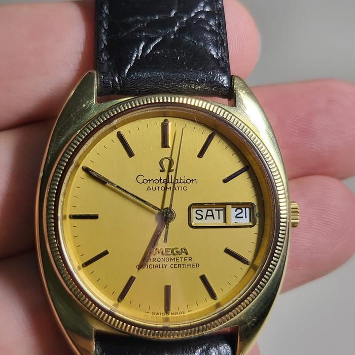 SOLD OUT Jam tangan Omega constellation /vintage