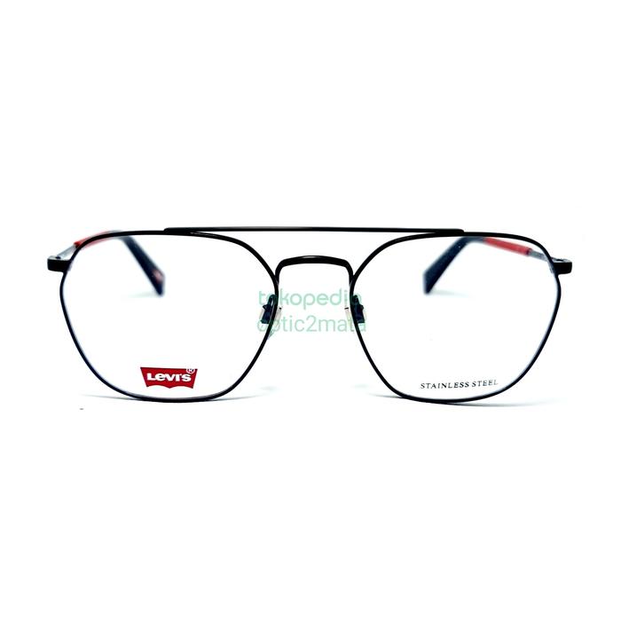 FRAME KACAMATA LEVIS LEVI'S LV LVS 1038 807 Black 54-19-145 original