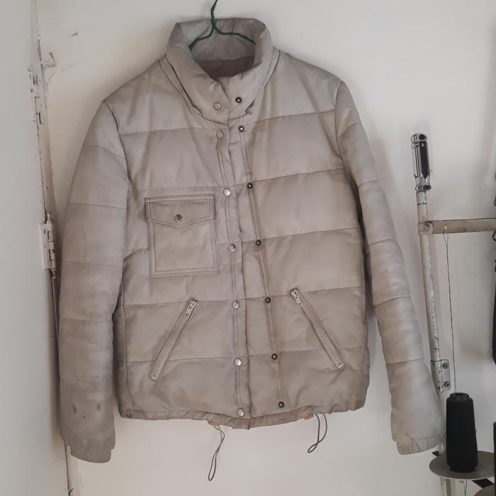 Jaket kulit asli model Bulang bekas pemakaian saja/jaket kulit gelembung second jaket kulit Bulang/b