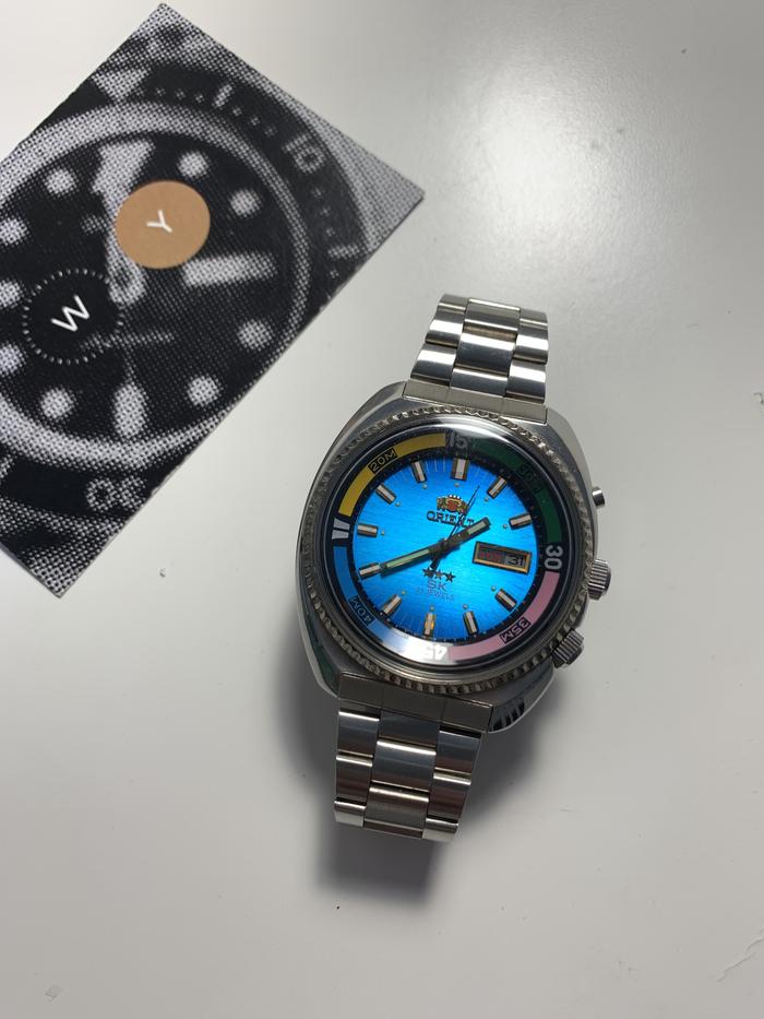 Orient Sea King Diver Rainbow Jam Tangan