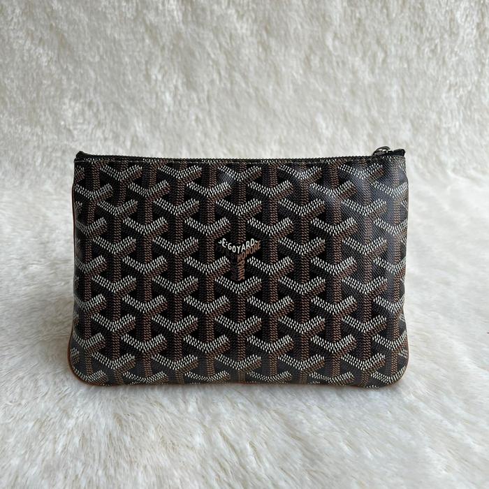 Goyard Logo Pouch 100% Authentic Guarante Original