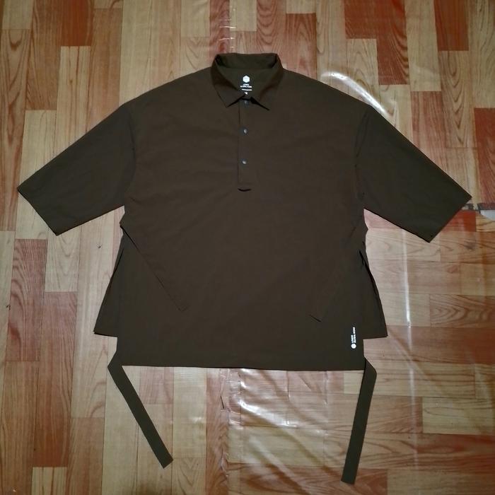 Kemeja Jaket Utility GLOBAL WORK x LOGOS Preloved branded