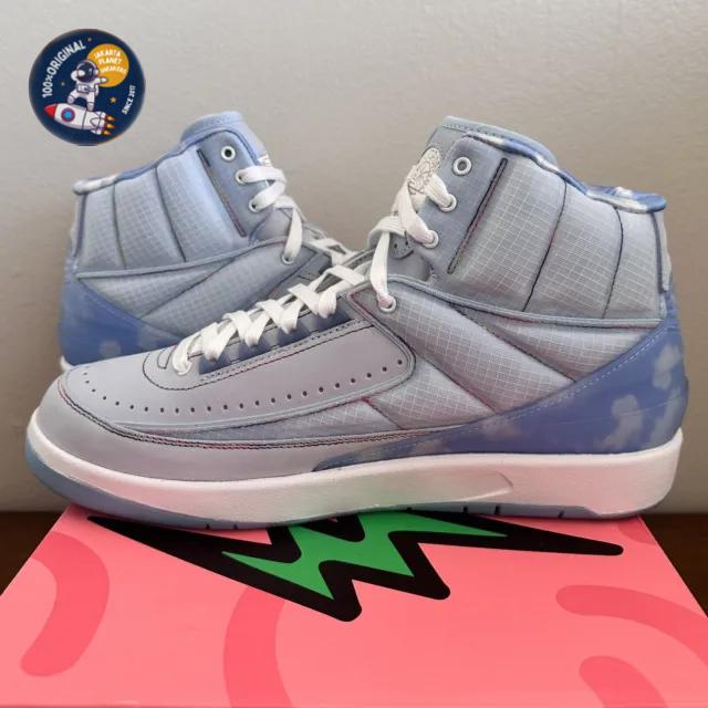 Nike Air Jordan 2 Retro SP x J Balvin "Celestine Blue" Original BNIB