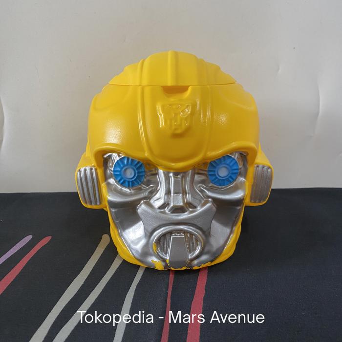 Bumblebee transformers pop corn bucket