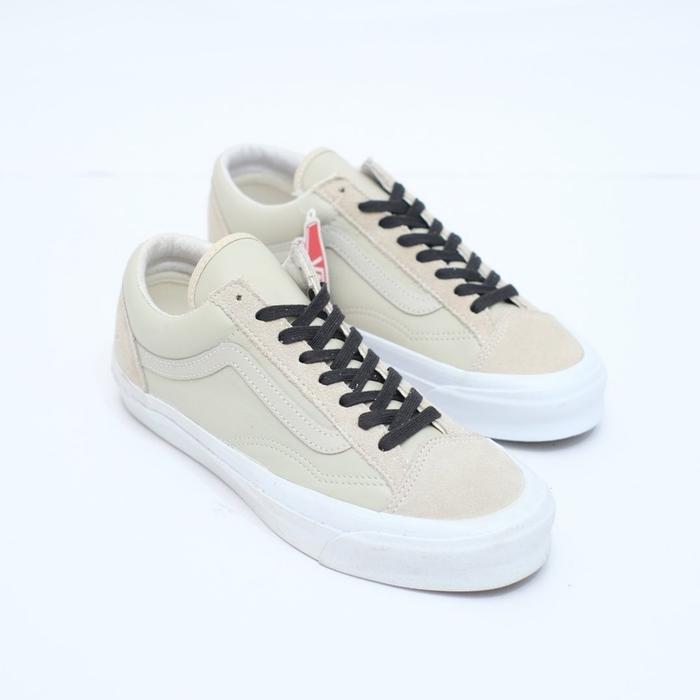VANS STYLE 36 OG VAULT LX BEIGE LEATHER BNIB 100% ORIGINAL