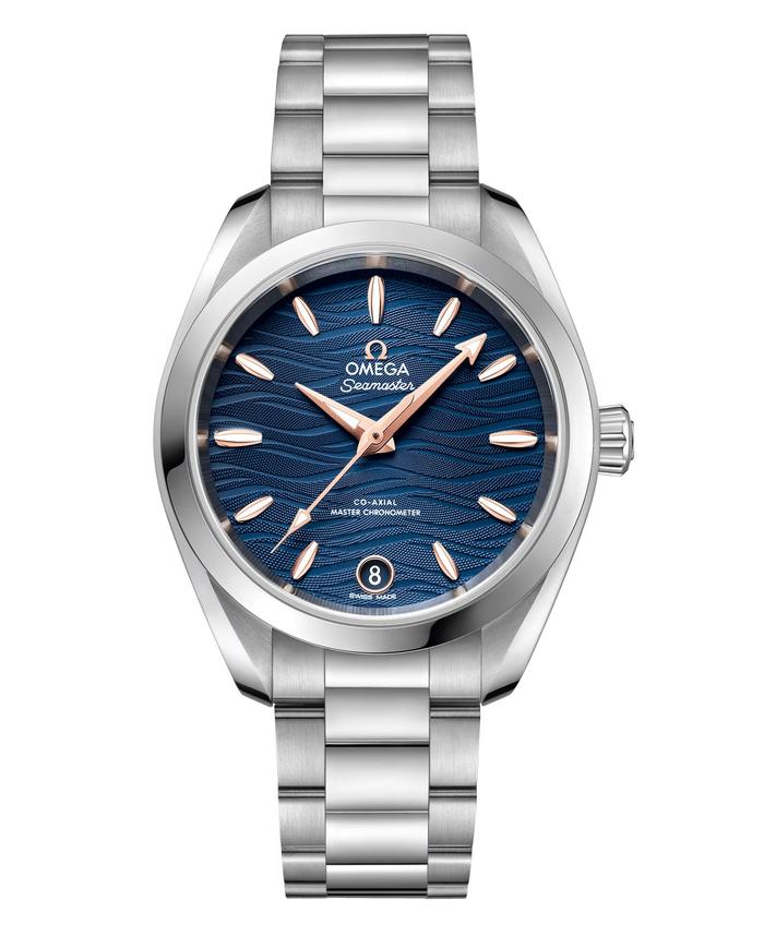 Omega Aqua Terra Co Axial 34 MM Blue 220.10.3420.03.001