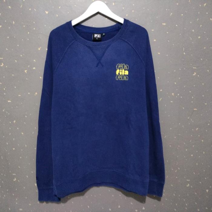 Sweatshirt Crewneck Fila x BTS Disco Disco Navy XL