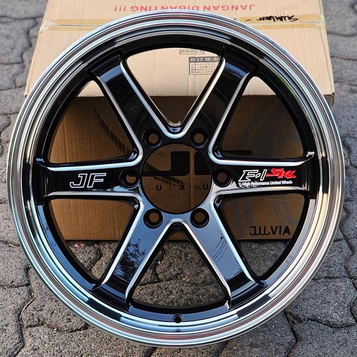 velg racing ring 18 SAMLONG lebar 9,5 velg R18 JF LUXURY 86120L pajero