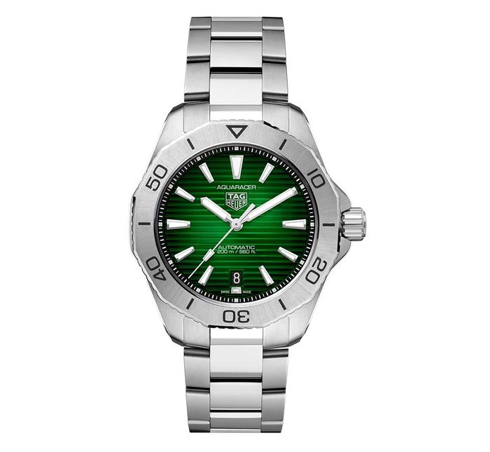 Jam Tangan Tag Heuer WBP2115.BA0627 Aquaracer Professional 200 Automatic Green Dial 40mm