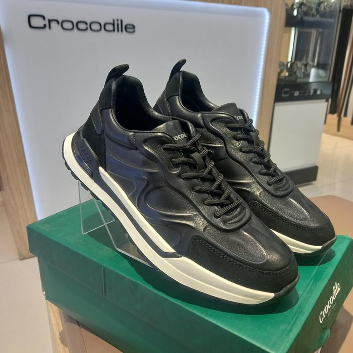 Sepatu Crocodile Ori Infort Moodel Casual Bahan Kulit Elegan 5355-1