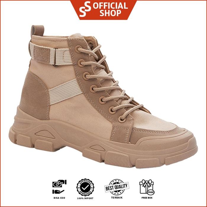 [ORIGINAL BER-HOLOGRAM] SNEAKYSHOES LIZZA SEPATU SNEAKERS BOOTS WANITA