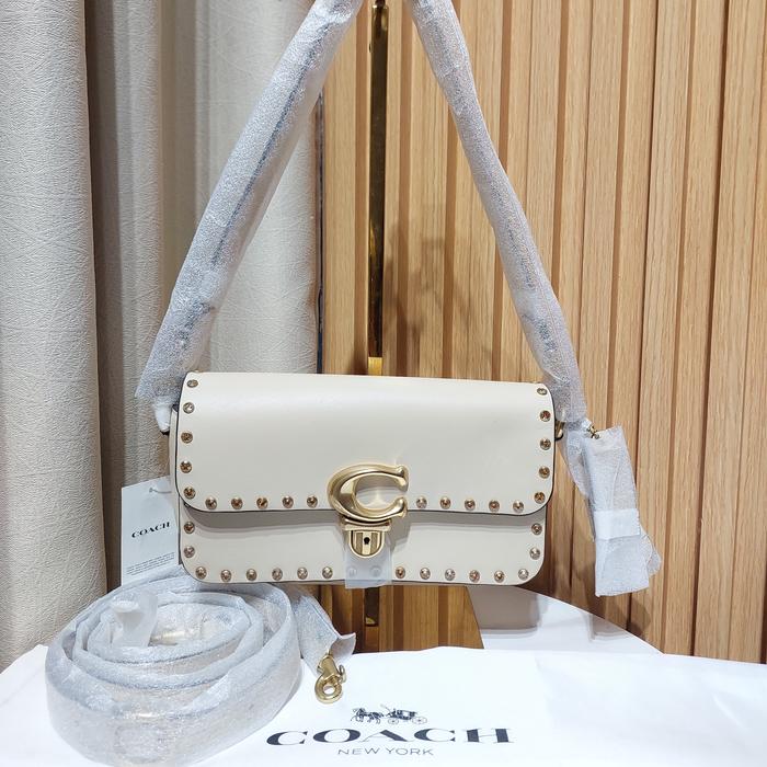 Coach Studio Baguette Shoulder Bag With Crystal (Butik-NWT)