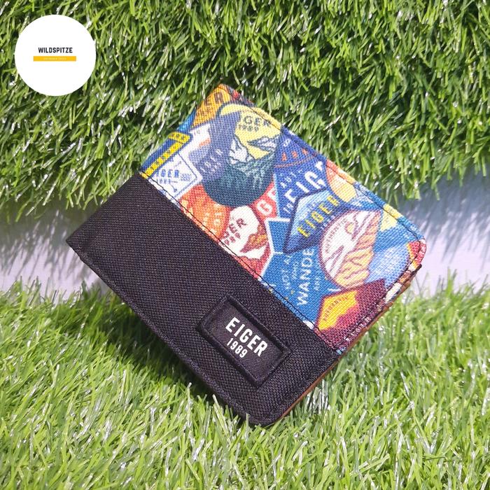 DOMPET EIGER 6583 FLECKEN LANDSCAPE WALLET BLK- PRIA ORIGINAL HITAM