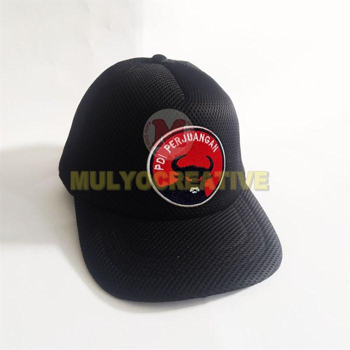 Topi Jaring PDI Logo Partai PDI Perjuangan
