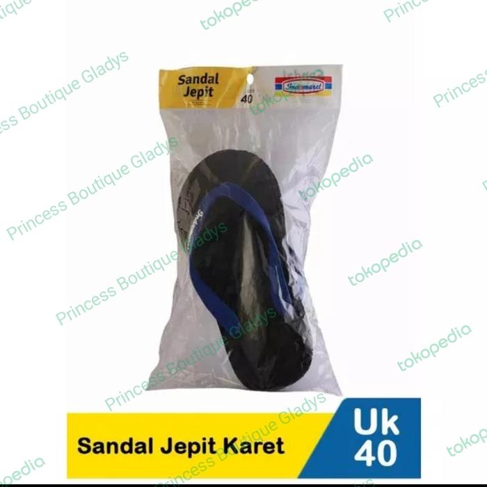 Indomaret Sandal Jepit Karet No.40