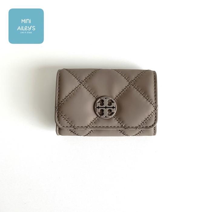 Willa Card Case Wallet Gray Authentic Dompet Kartu Original