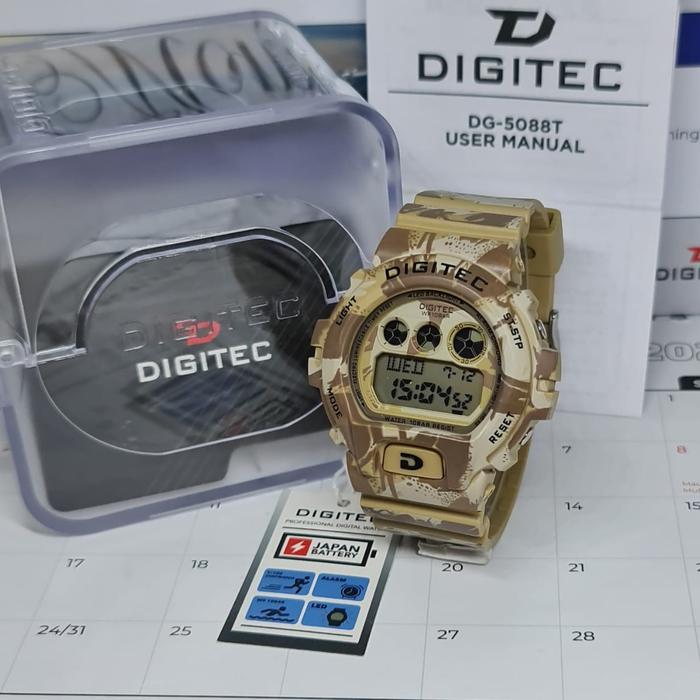 Jam Tangan Digitec Pria Wanita Army Digital Original