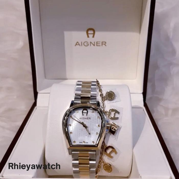 Jam tangan Aigner AGW.252002 silver gold original