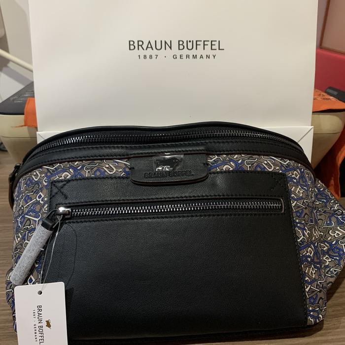 SALE Braun Buffel Original Waistbag Monogram Batik