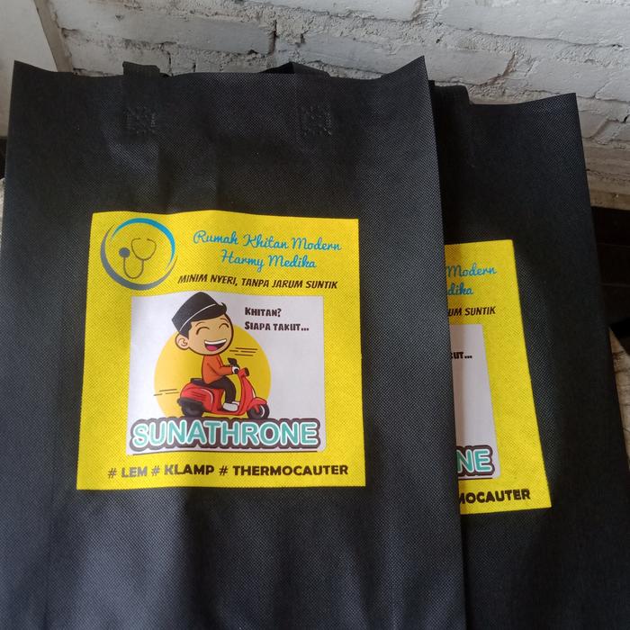 tas D600 custom cetak/totebag dinir
