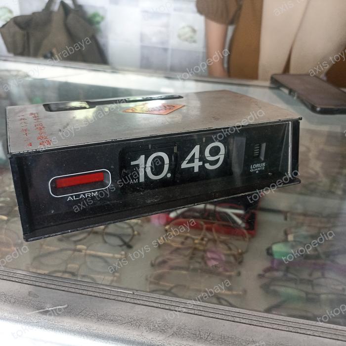 jam vintage lorus flip flop japan