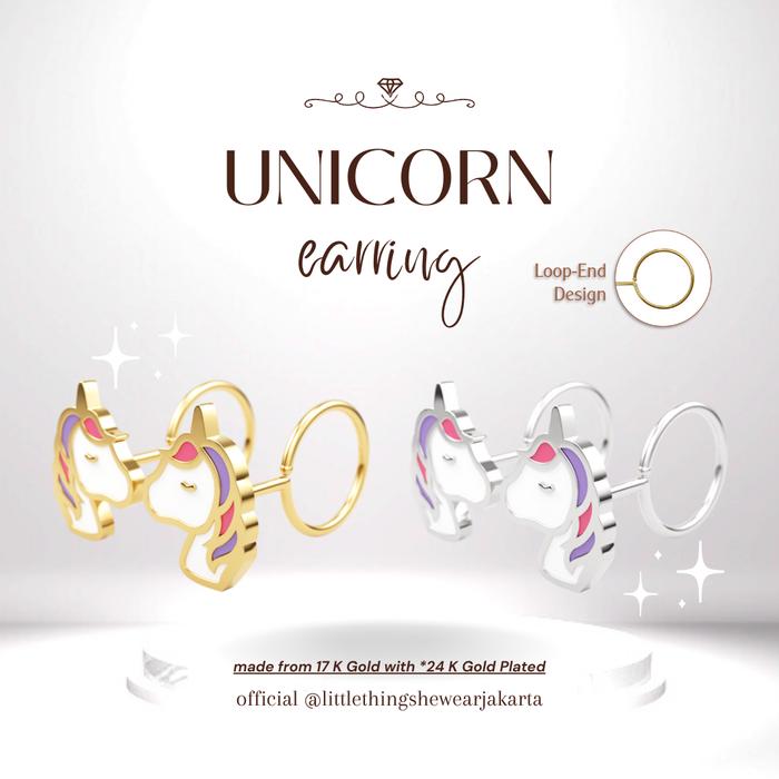Littlethingshewear Renewing Unicorn Series Loop End 0,66 Gram
