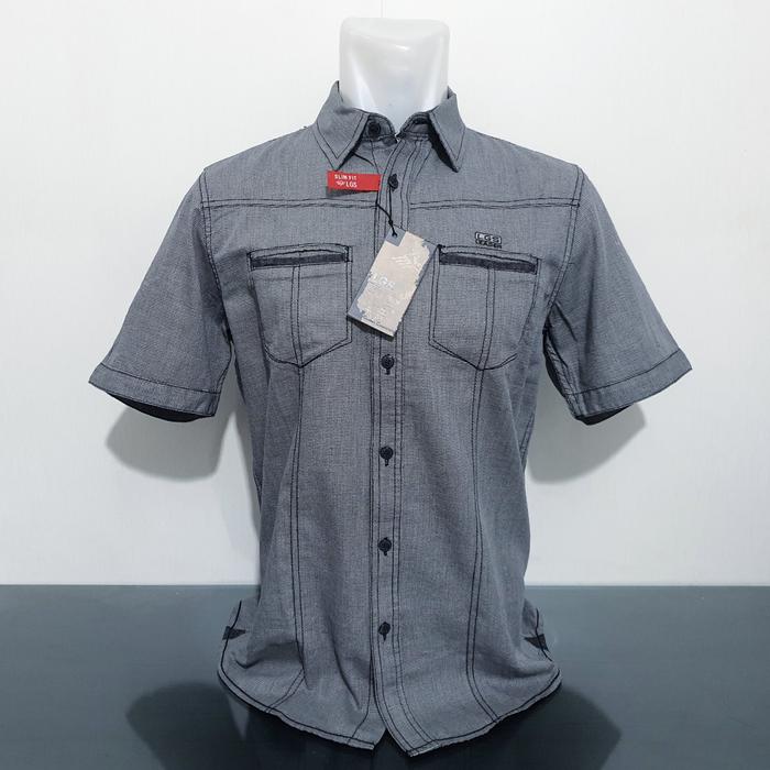Baju Kemeja LGS Size S & M & L & XL  Lbr Dada 50 52 54 56 Ori New Baru