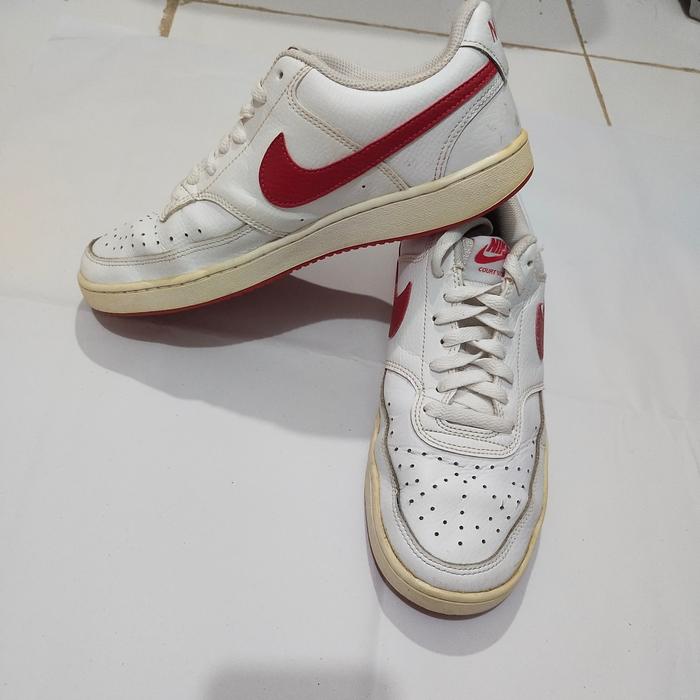 Sepatu Nike AF1 putih merah