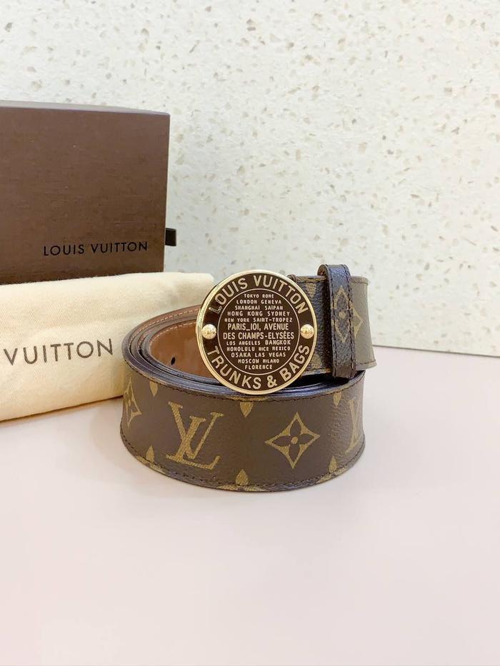 PRELOVED - LV Trunk Belt Monogram