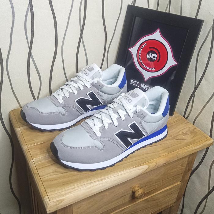 New Balance 500 Grey Blue Black Original GM500HD2