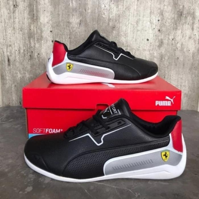 SEPATU PUMA SCUDERIA FERRARI DRIFT CAT 8 - BLACK RED