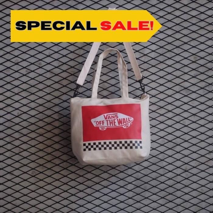 Vans 2 Way Big Totebag / Sidepack Cream Original