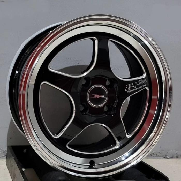 velg mobil city ring 15 SAMLONG W-5TL JF LUXURY lebar 7 ET 35 velg r15