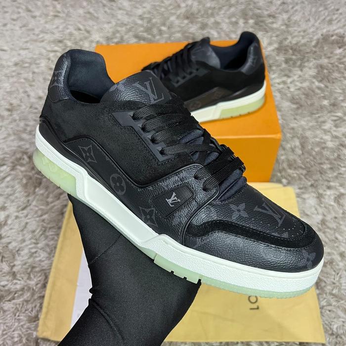 SIZE LV9 LOUIS VUITTON TRAINER ECLIPSE SNEAKERS 100% ORIGINAL